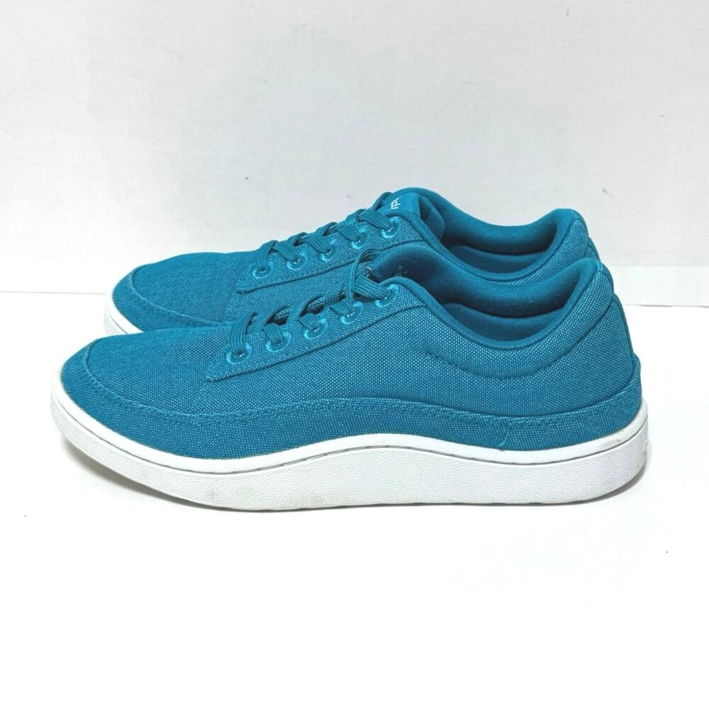 ALLBIRDS Women’s Lace Up Canvas Pacer Athletic Shoe Thrive Teal Size 7 - Picture 5 of 13